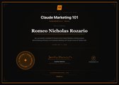 Claude Marketing 101