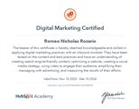 Digital Marketing Certification