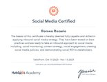 Social Media Marketing Certification